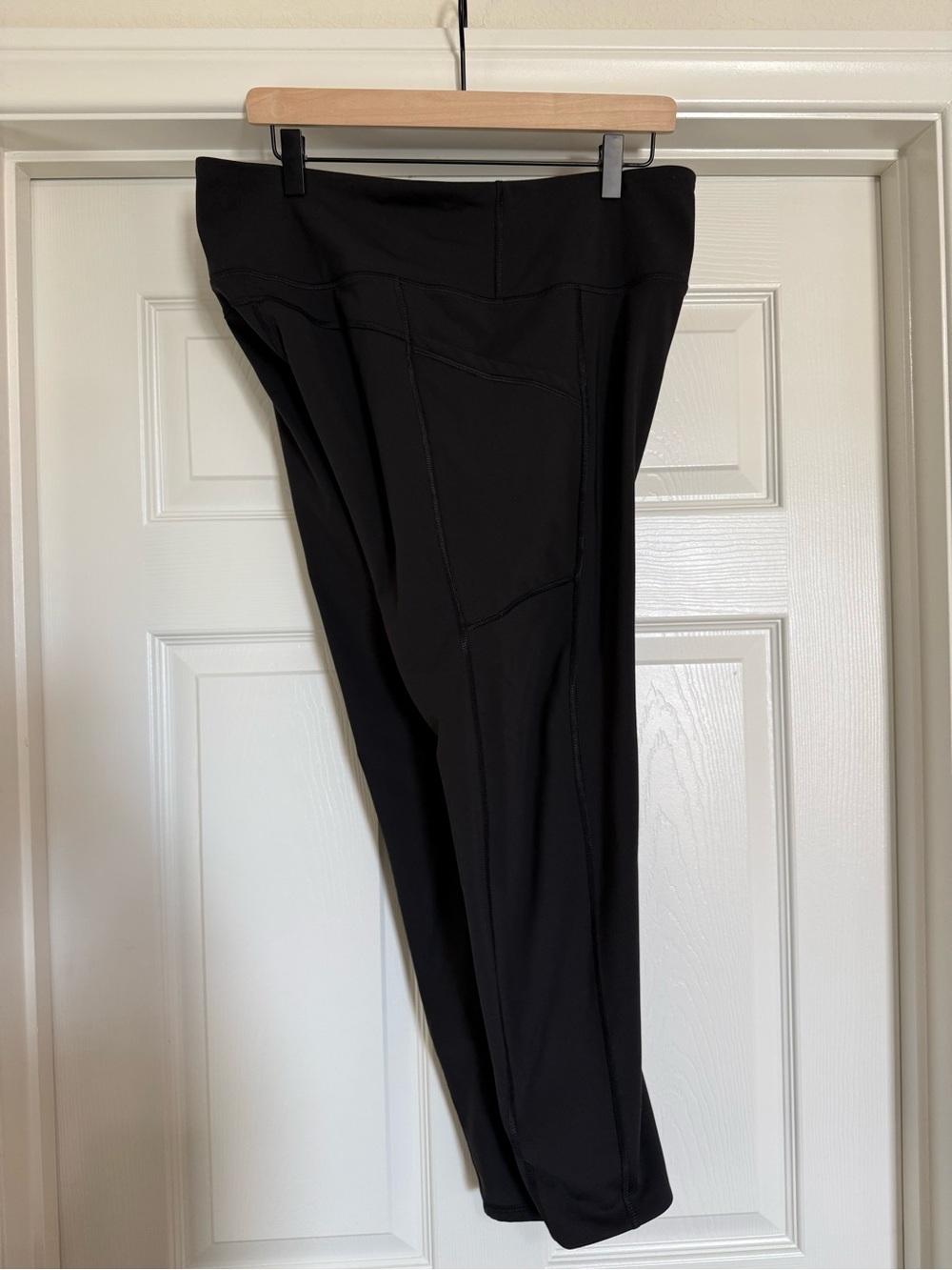 NWOT Member’s Mark Extra Warm High Rise Leggings XL Black Navy 2 Pair Bundle - Picture 5 of 12